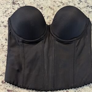 Natori Black Strapless Bra
